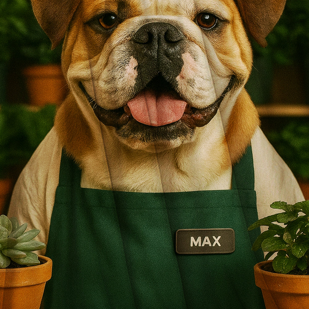 Custom Photo Gardener Dog BlanketGift For Dog Lovers