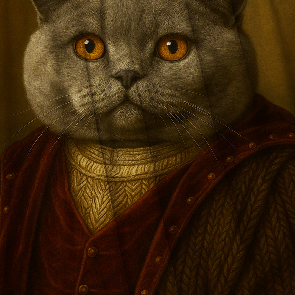 Custom Photo Crown King Cat Blanket Gift For Cat Lovers