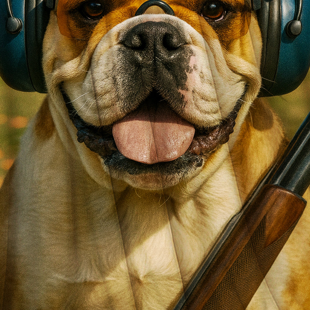 Custom Photo Clay Shooter Dog BlanketGift For Dog Lovers