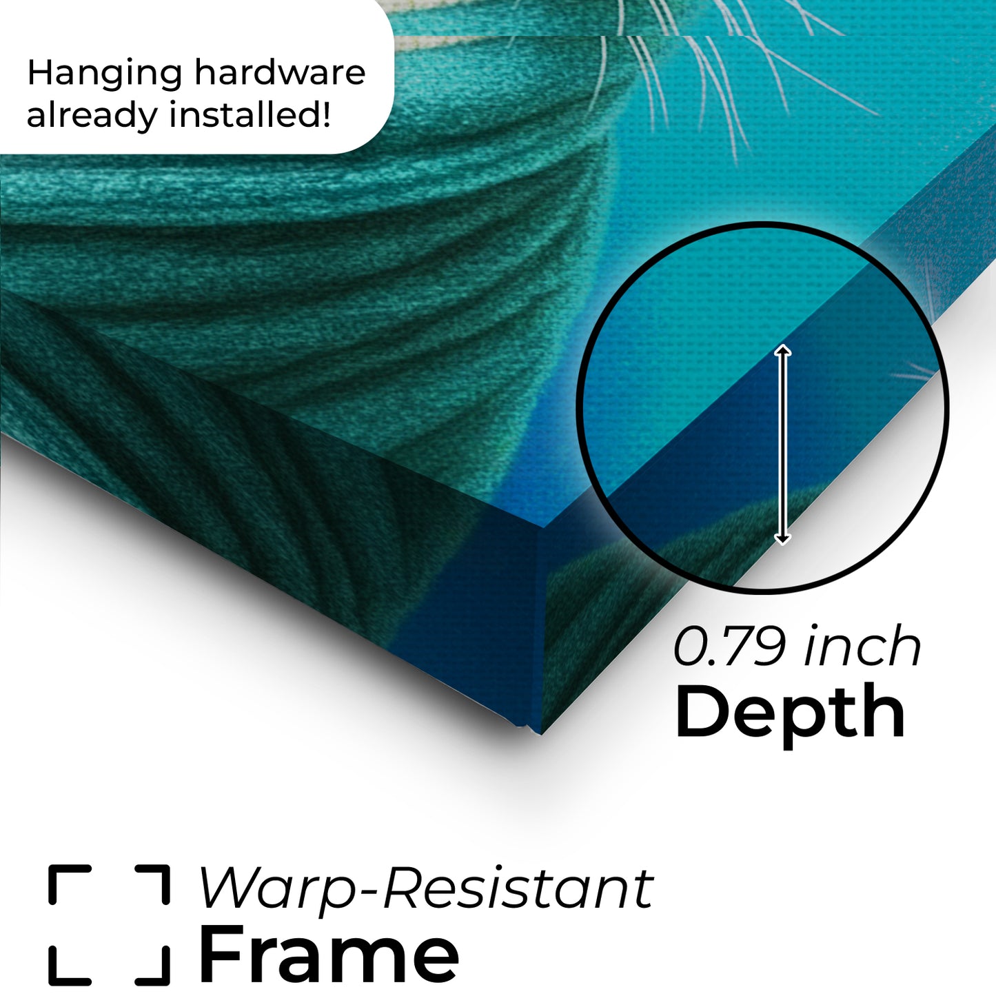 Custom Photo Cat Bathroom Style 21 Canvas Gift For Cat Lovers