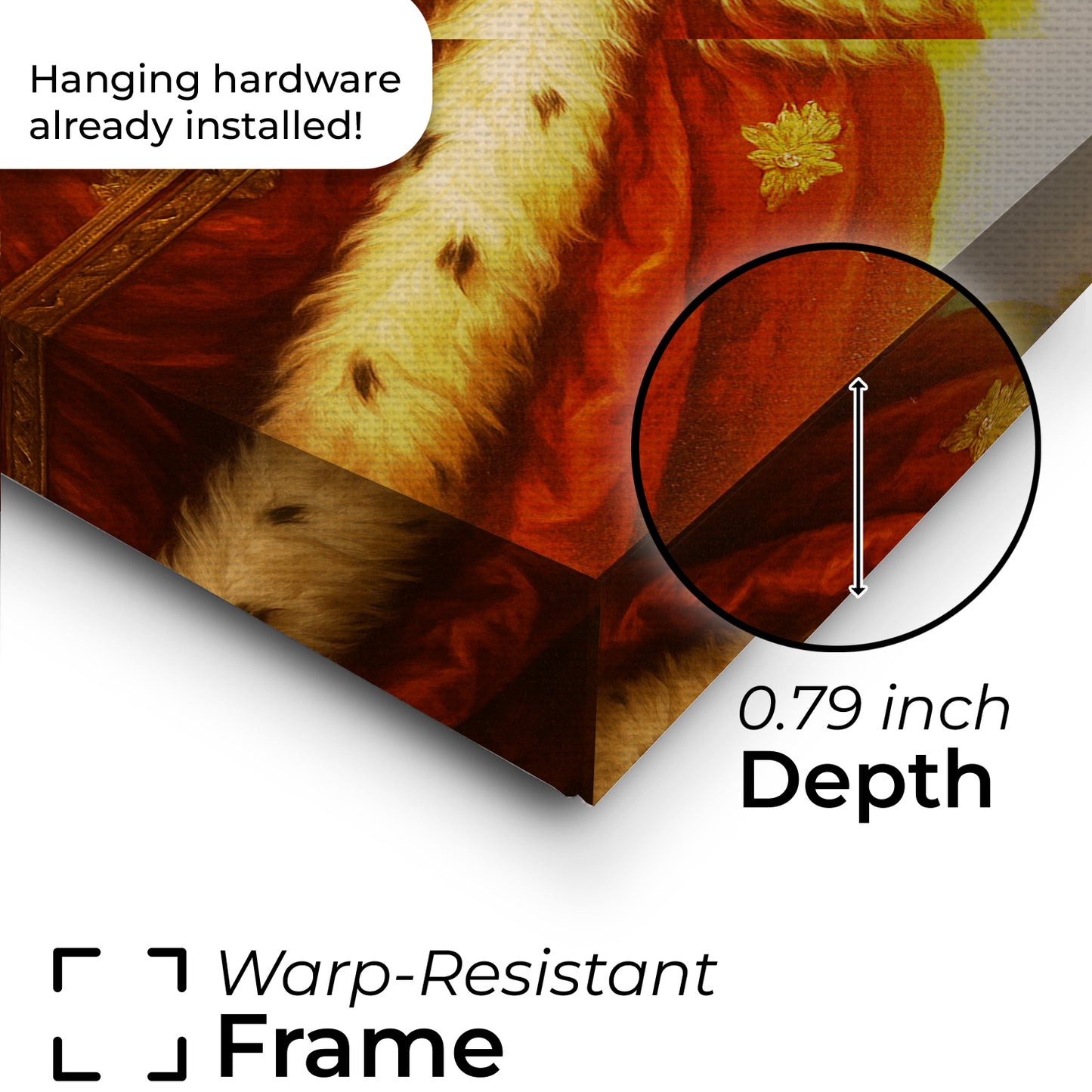 Custom Photo Dog Royal Pet King Portrait