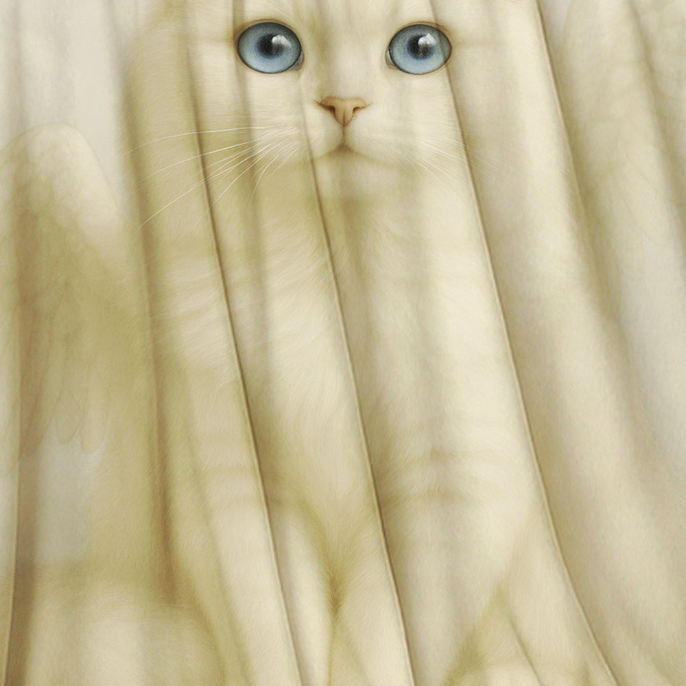 Custom Photo Cat Angel In Heaven _ Gifts For Cat Lovers