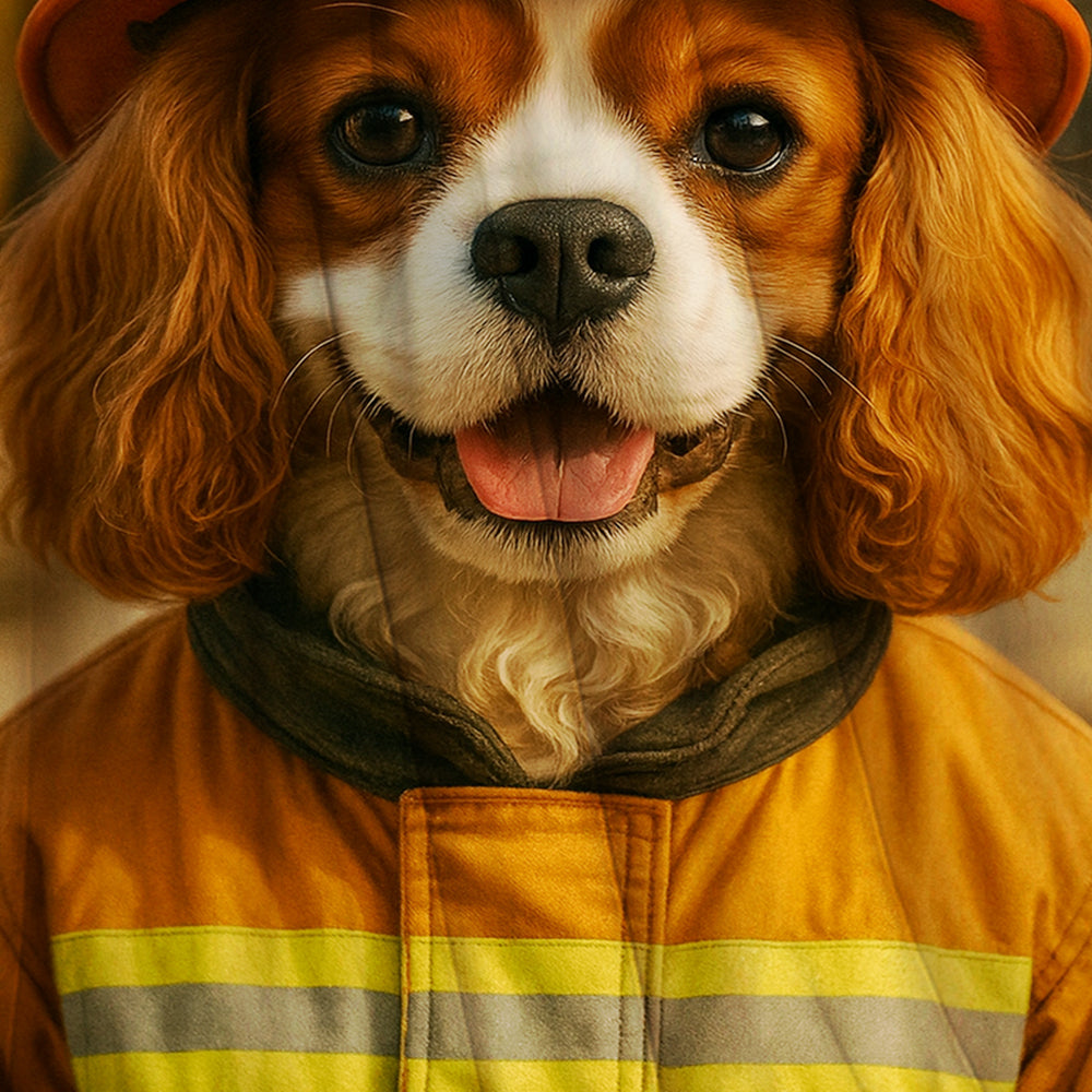 Custom Photo Construction Builder BlanketGift For Dog Lovers