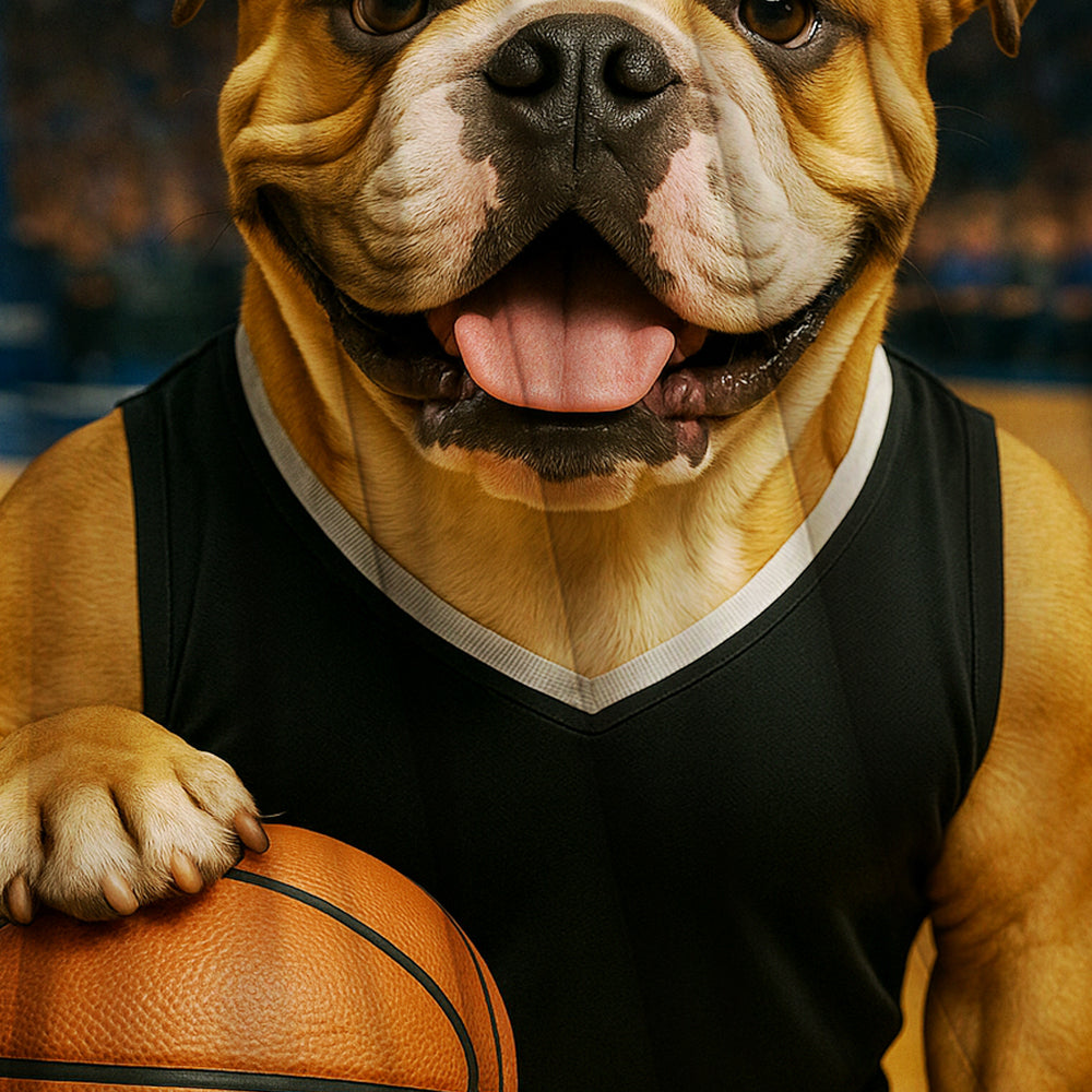 Custom Photo Basketball Player Dog BlanketGift For Dog Lovers