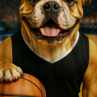 Custom Photo Basketball Player Dog BlanketGift For Dog Lovers
