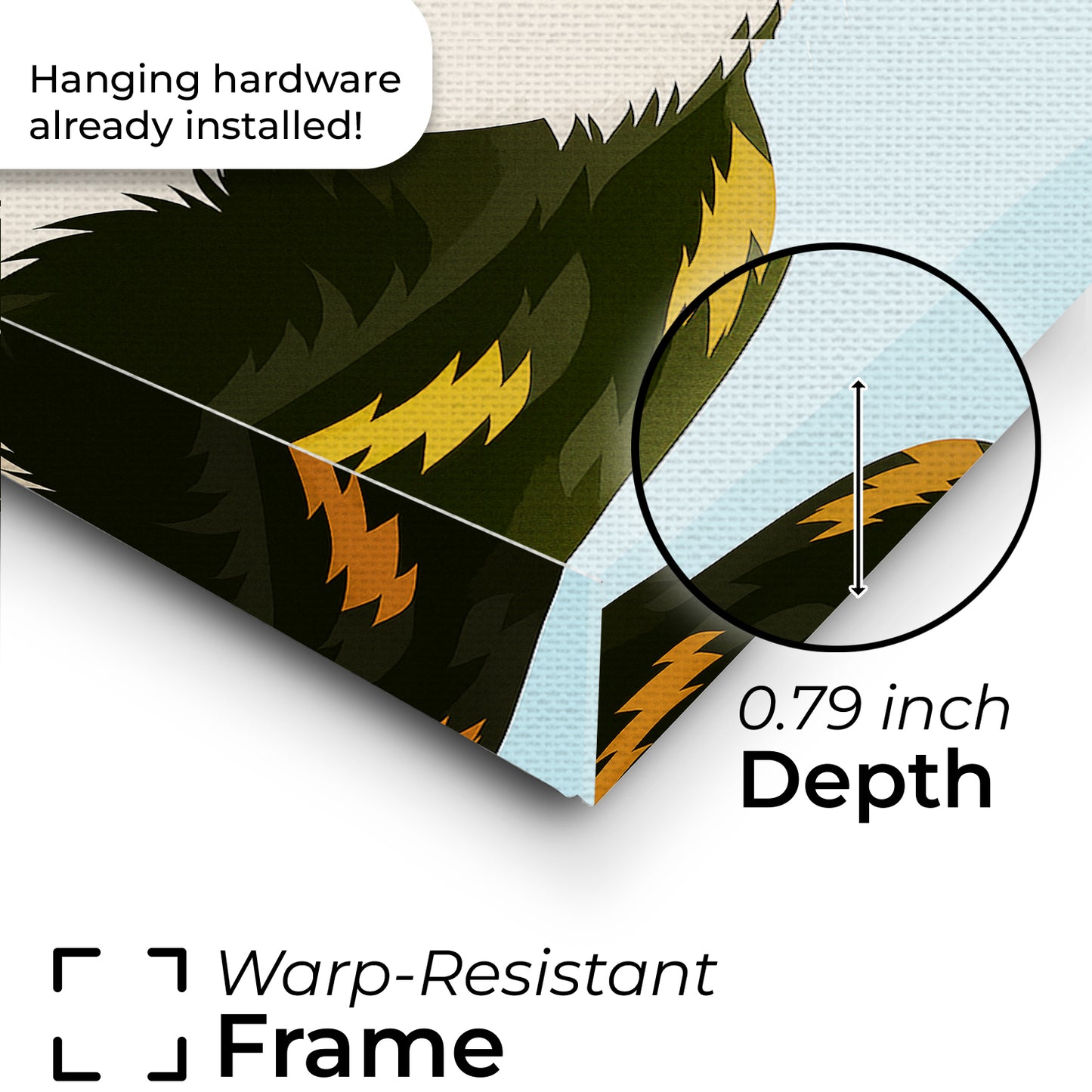 Custom Photo Minimalist Classic Cat Canvas Gift For Cat Lovers