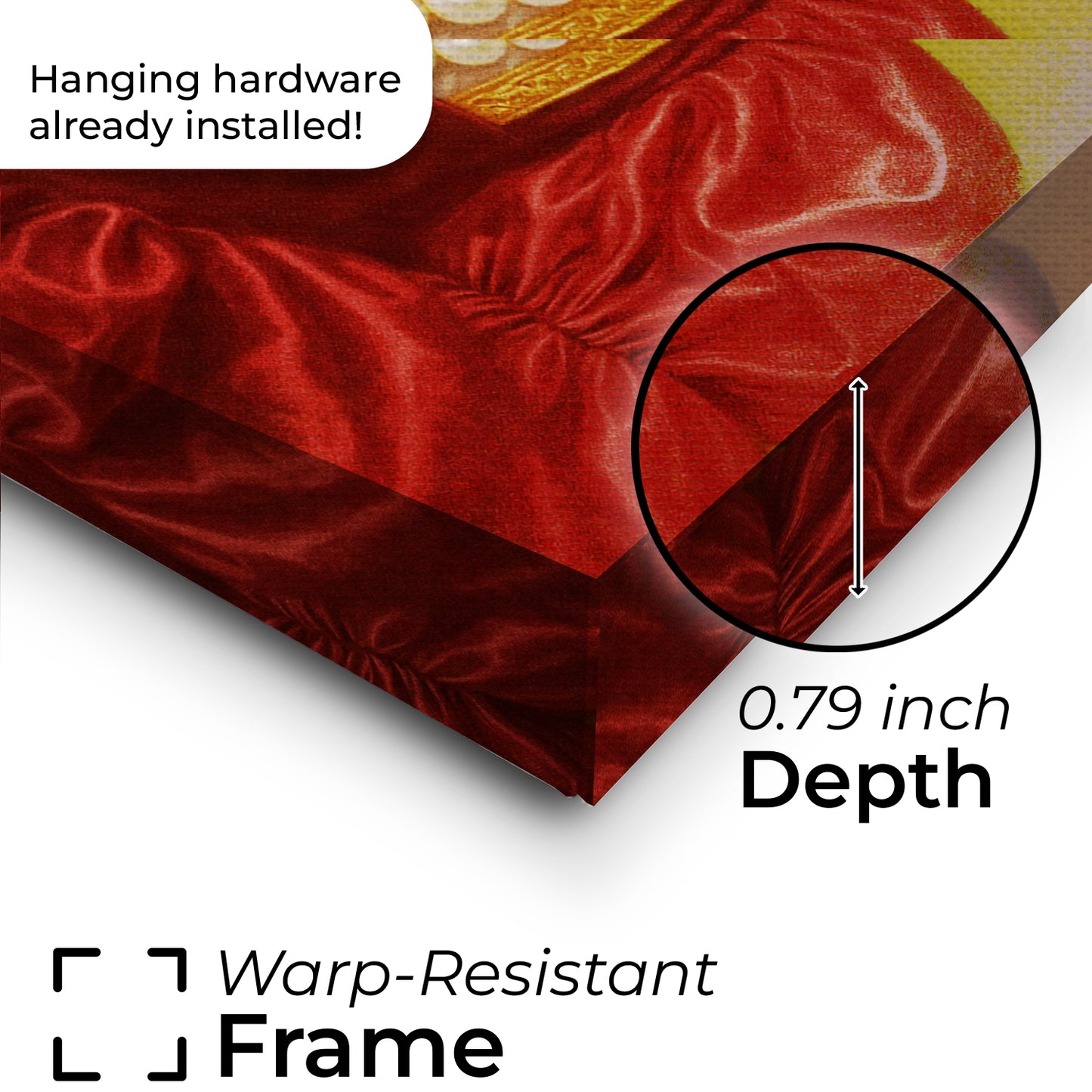 Custom Photo Queen Cat With Crown Canvas Gift For Cat Lovers