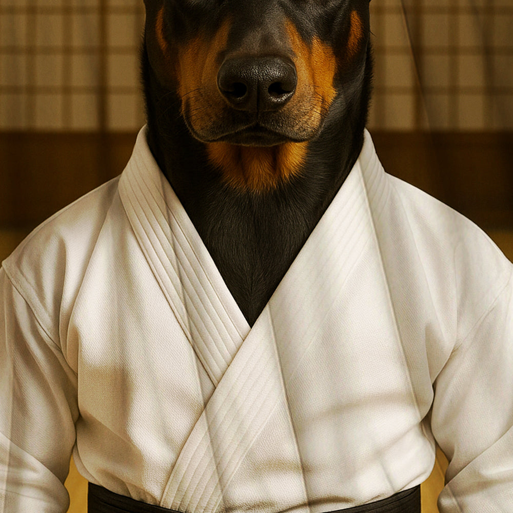 Custom Photo Karate Dog BlanketGift For Dog Lovers