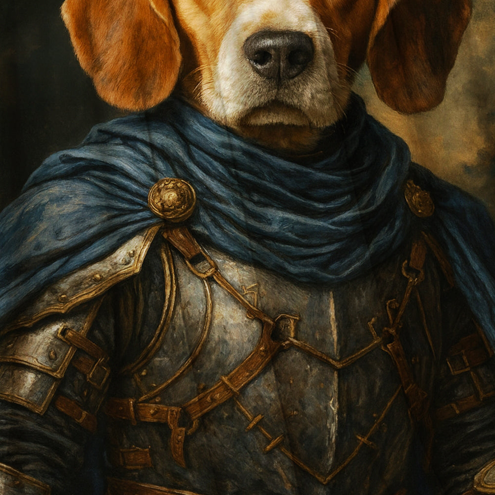 Custom Dog Photo Viking Blanket For Dog Lover