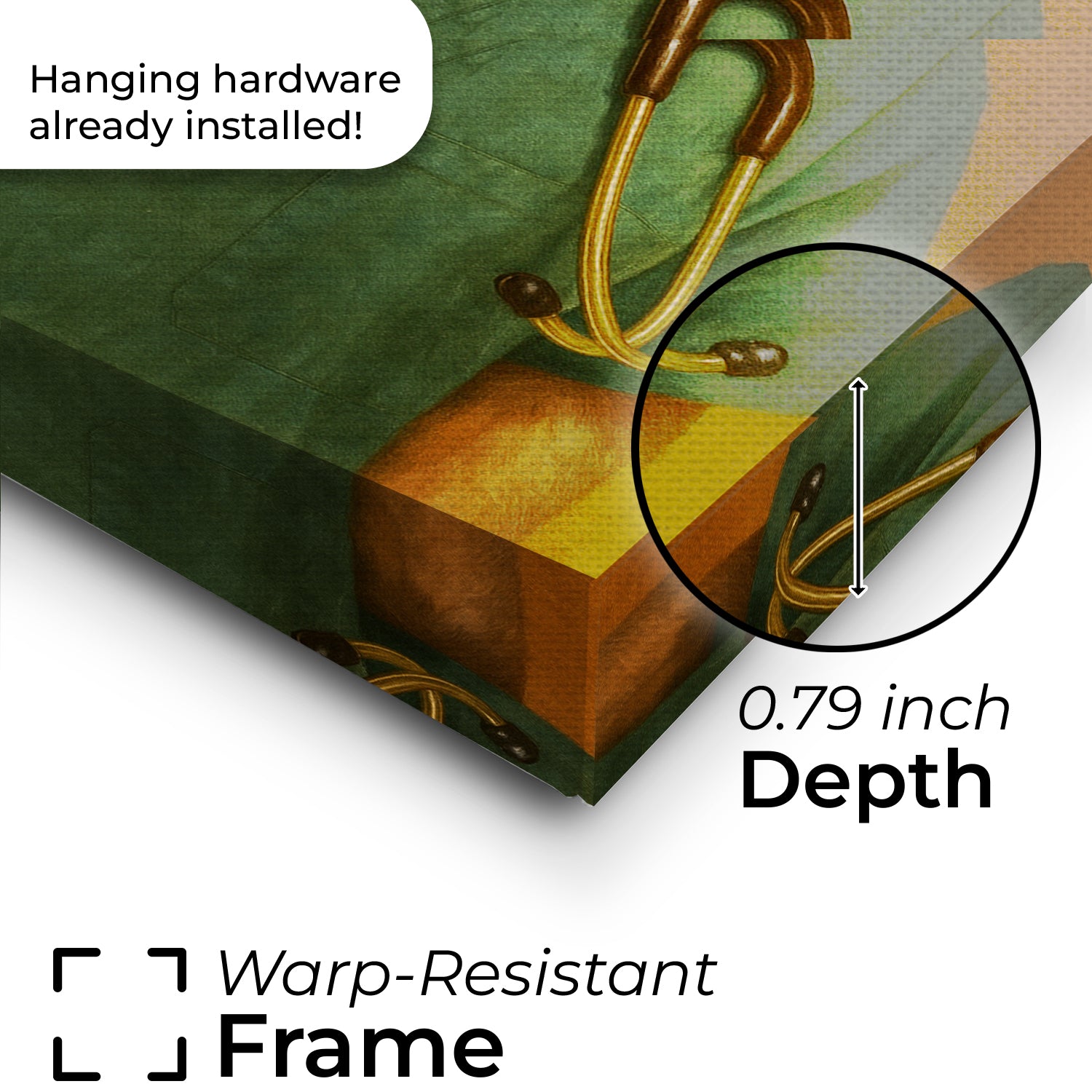 Custom Photo Nurse Dog Canvas Gift For Dog Lovers