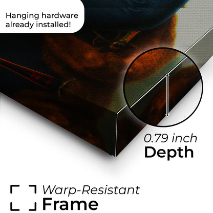 Custom Photo Imperial Minister Dog Canvas Gift For Dog Lovers