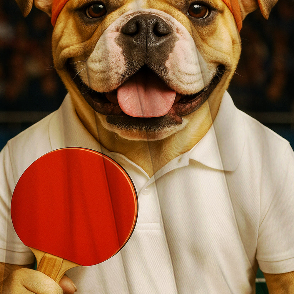 Custom Photo Table Tennis Dog Gift For Dog Lovers