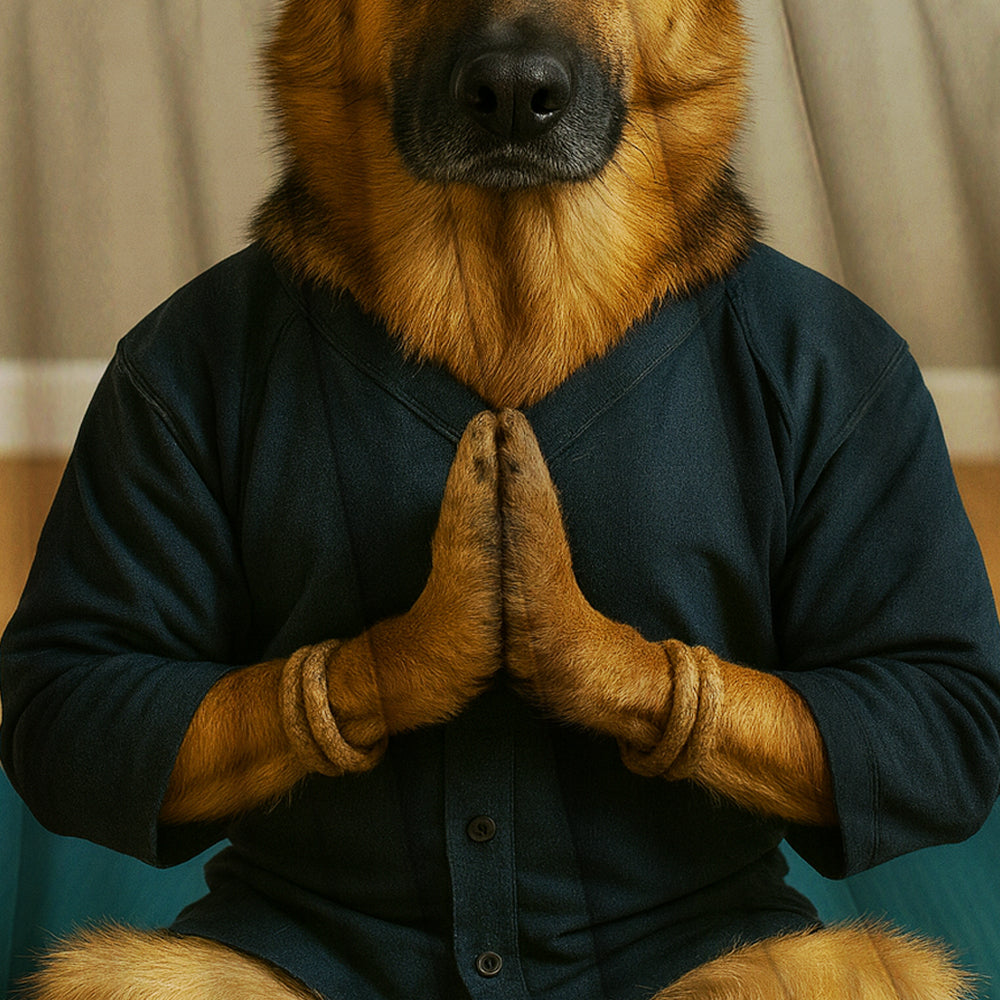 Custom Photo Yoga Dog BlanketGift For Dog Lovers