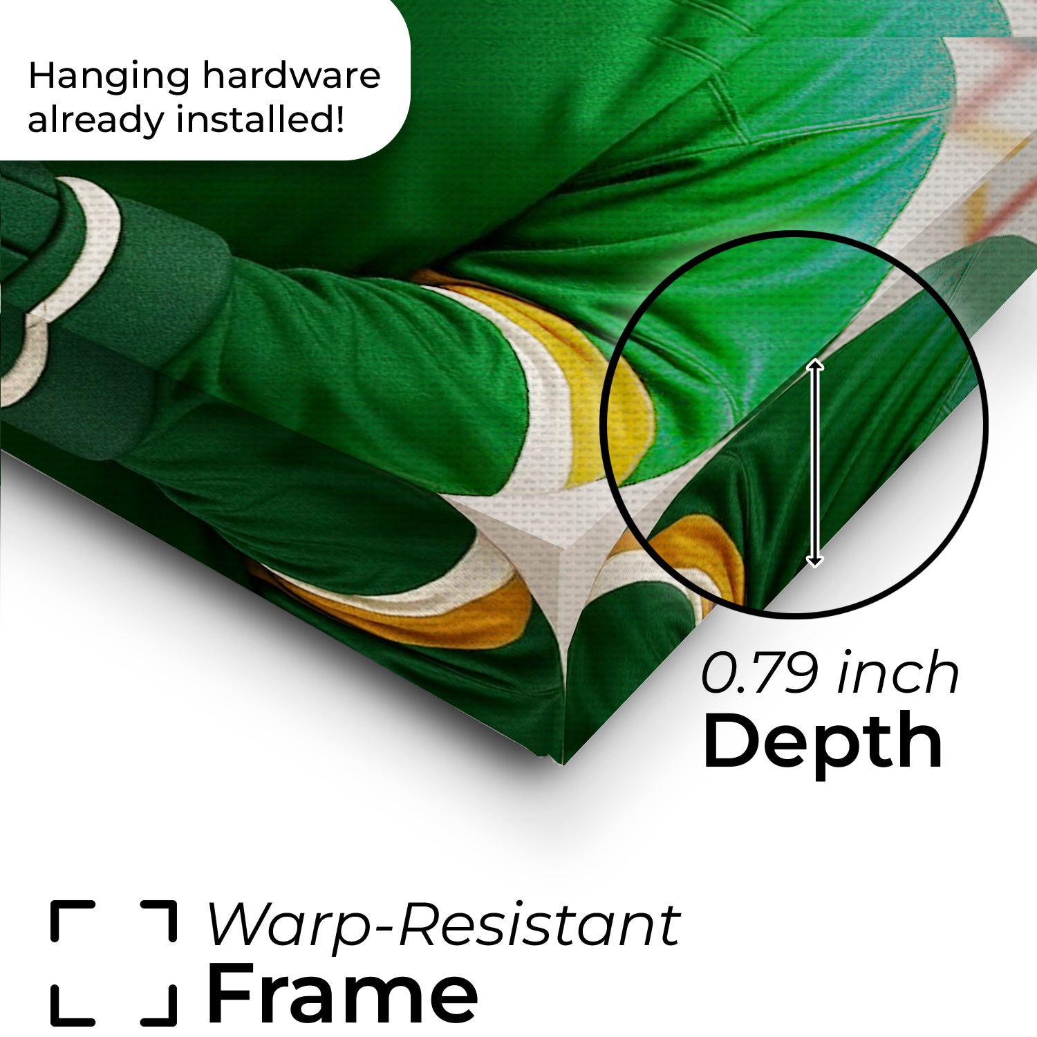 Custom Photo Hockey Player Canvas Canvas Gift For Canvas Lovers