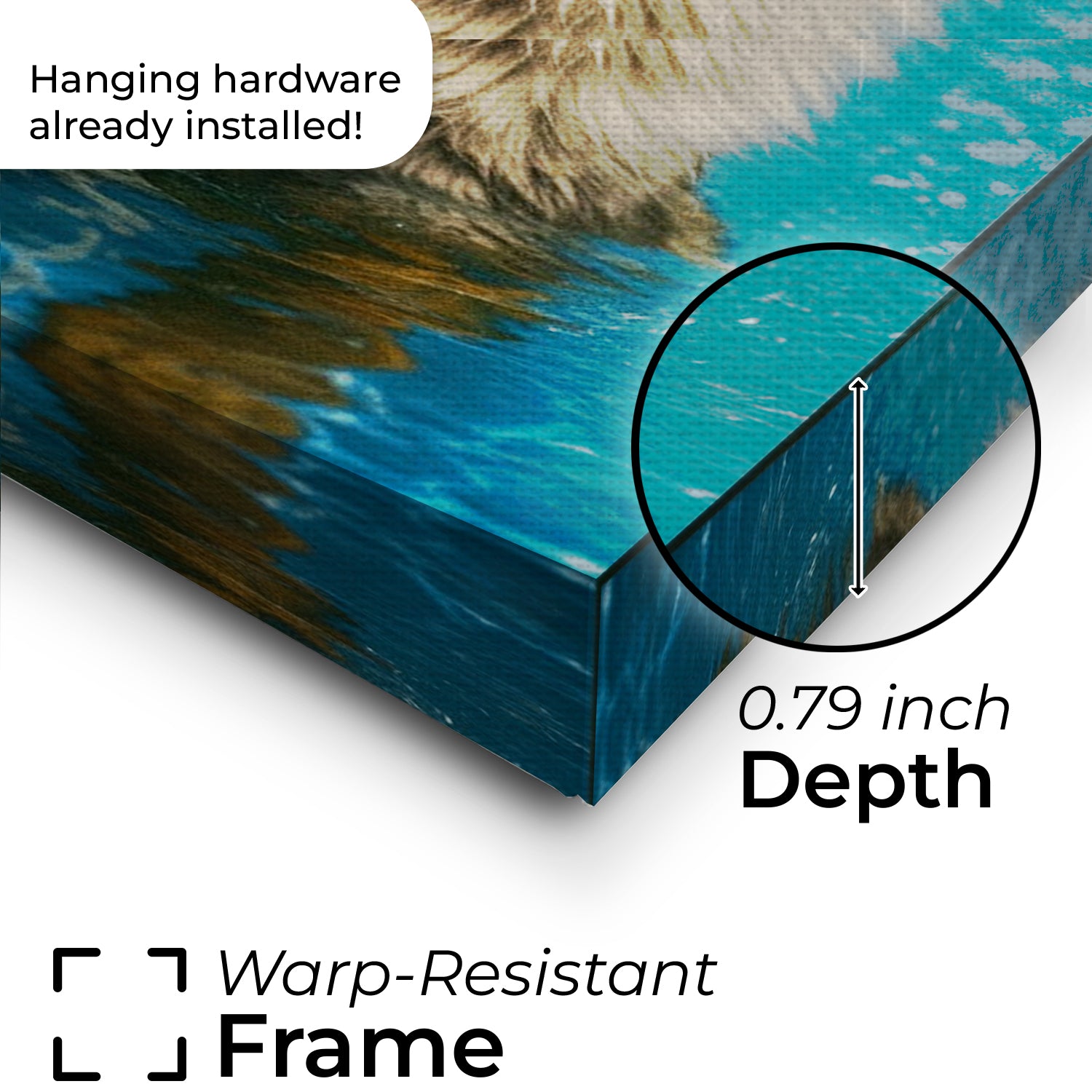 Custom Photo Swimmer Cat Canvas Gift For Cat Lovers