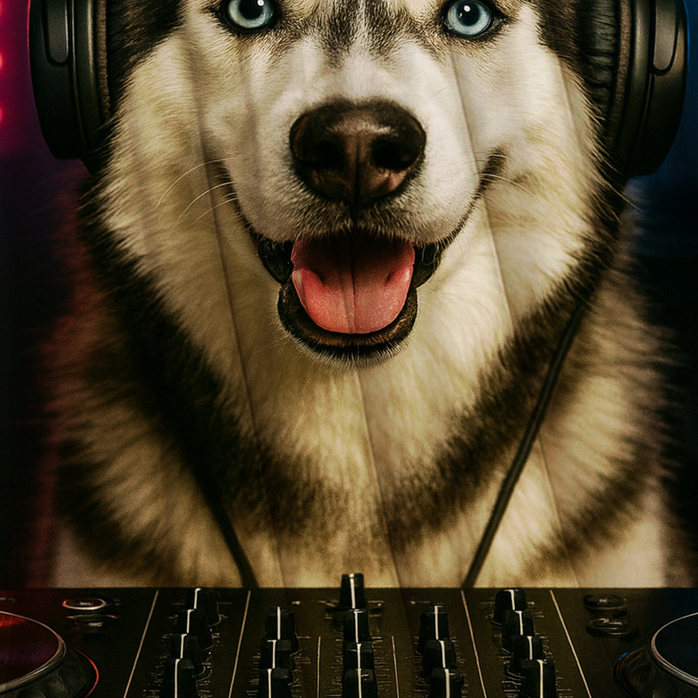 Custom Photo Dj Dog BlanketGift For Dog Lovers