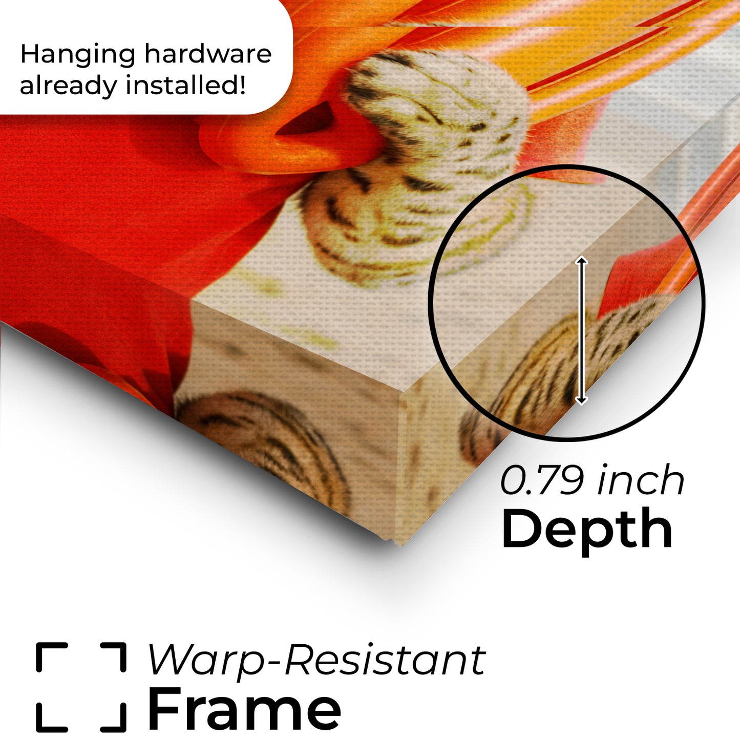 Custom Photo Lifeguard Cat Canvas Gift For Cat Lovers