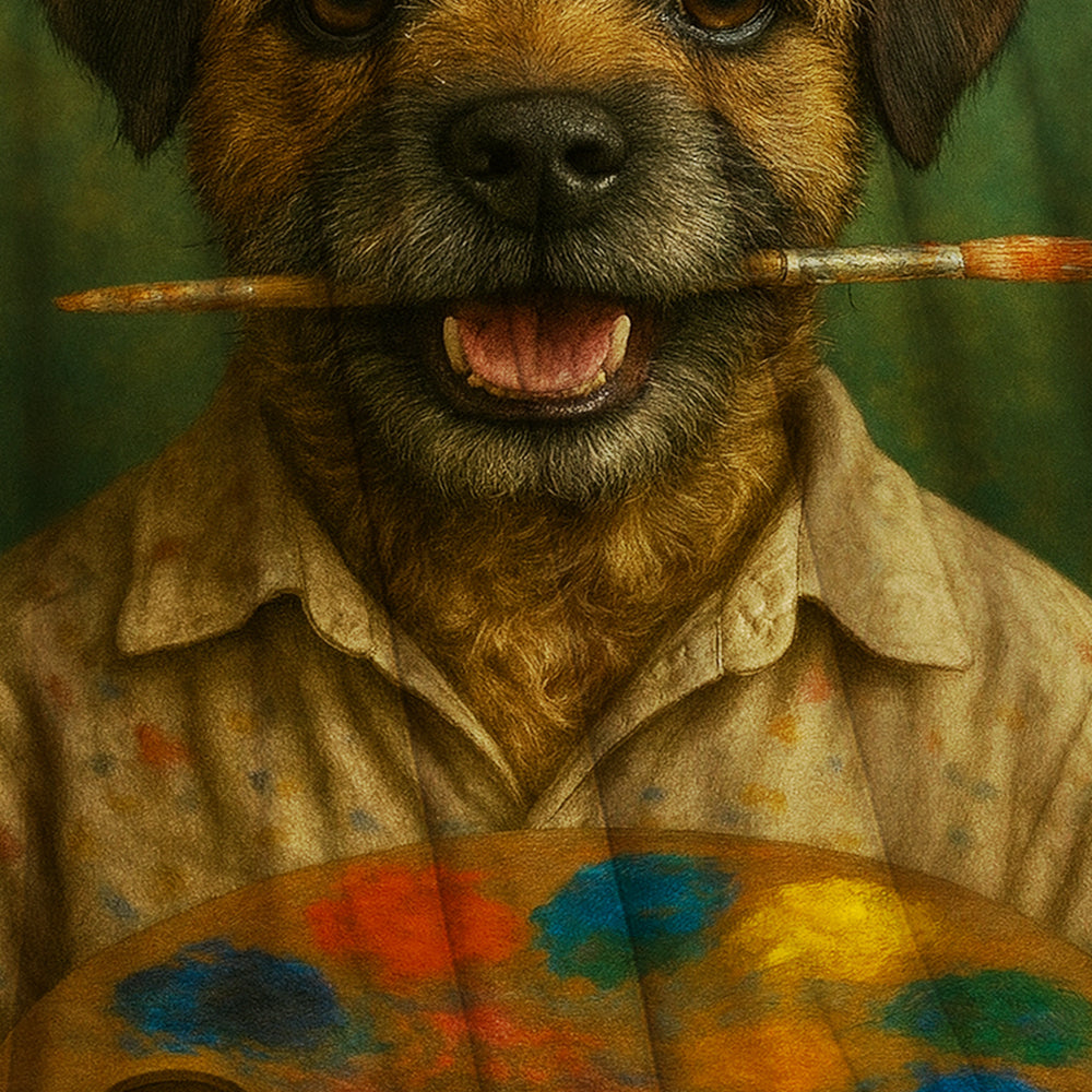 Custom Photo Artist Dog BlanketGift For Dog Lovers