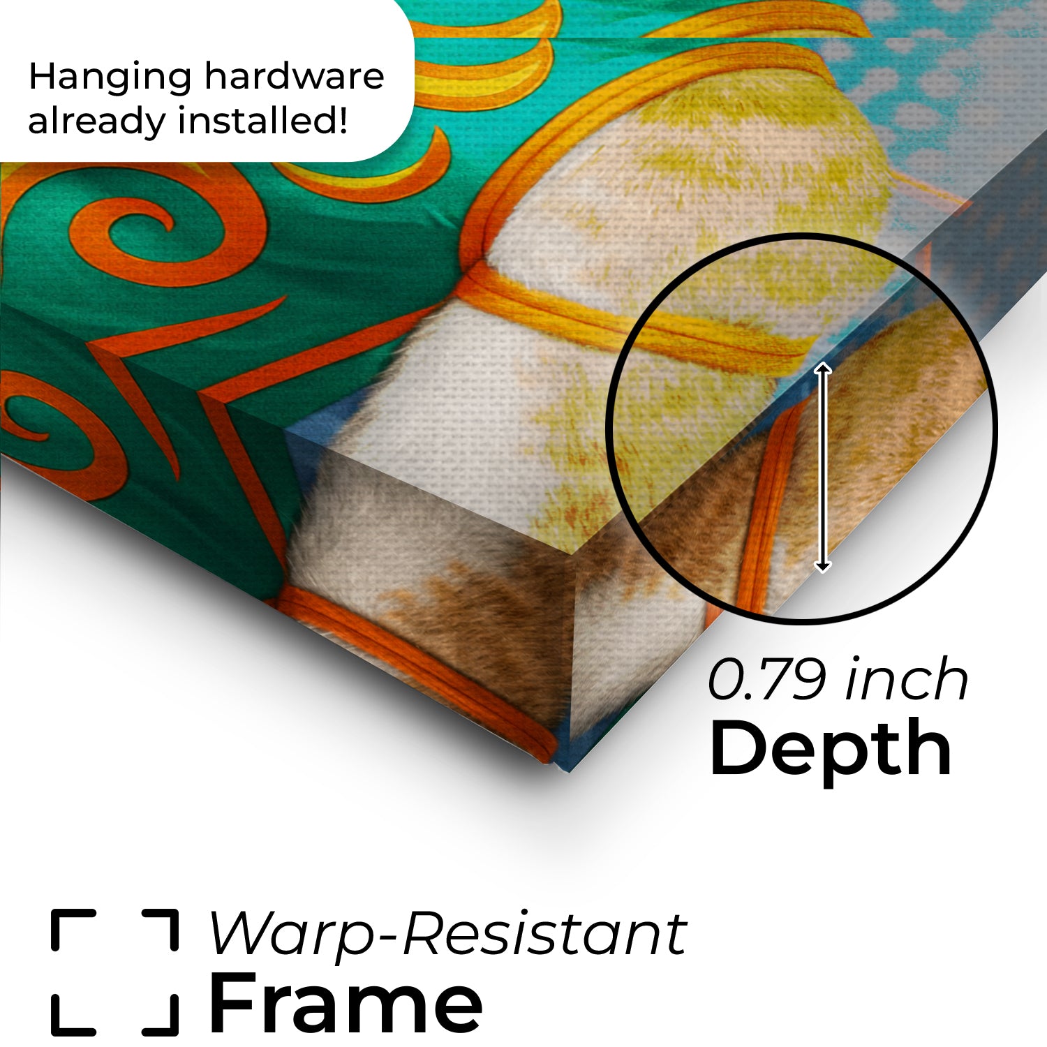 Custom Photo Lucha Libre Wrestler Mask Cat Canvas Gift For Cat Lovers