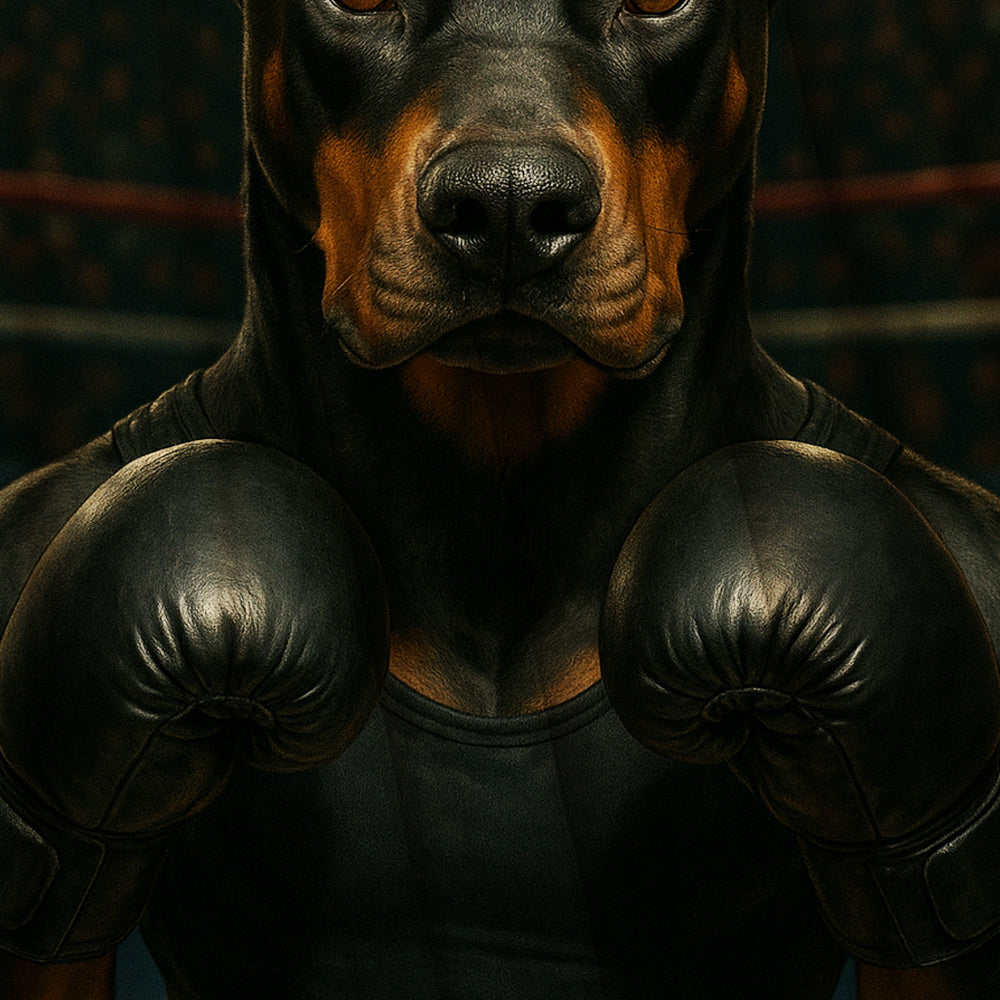 Custom Photo Boxing Dog BlanketGift For Dog Lovers