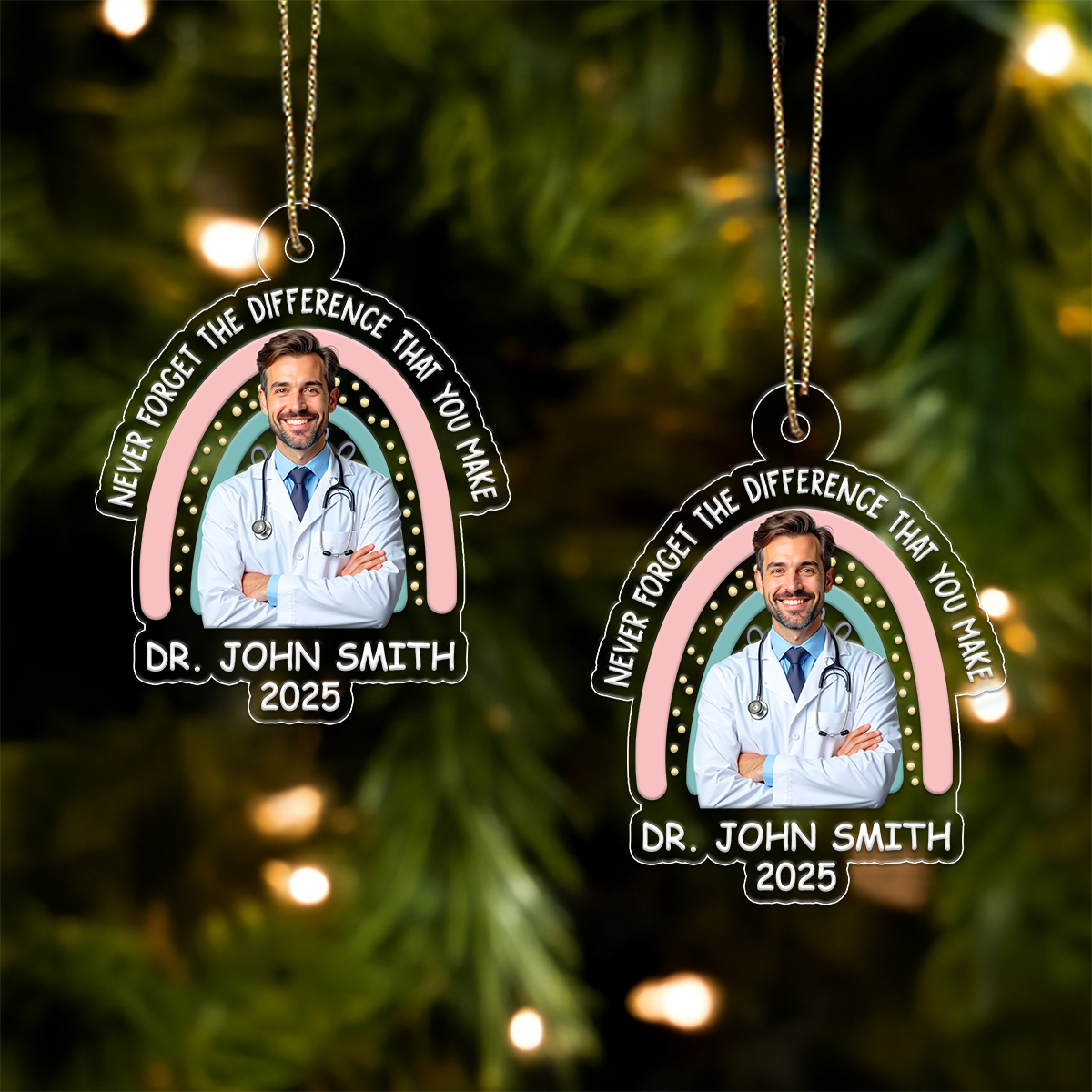 Custom Photo Anh Name Nurse And Doctor