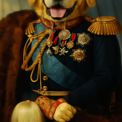 Custom Photo Imperial Minister Dog BlanketGift For Dog Lovers
