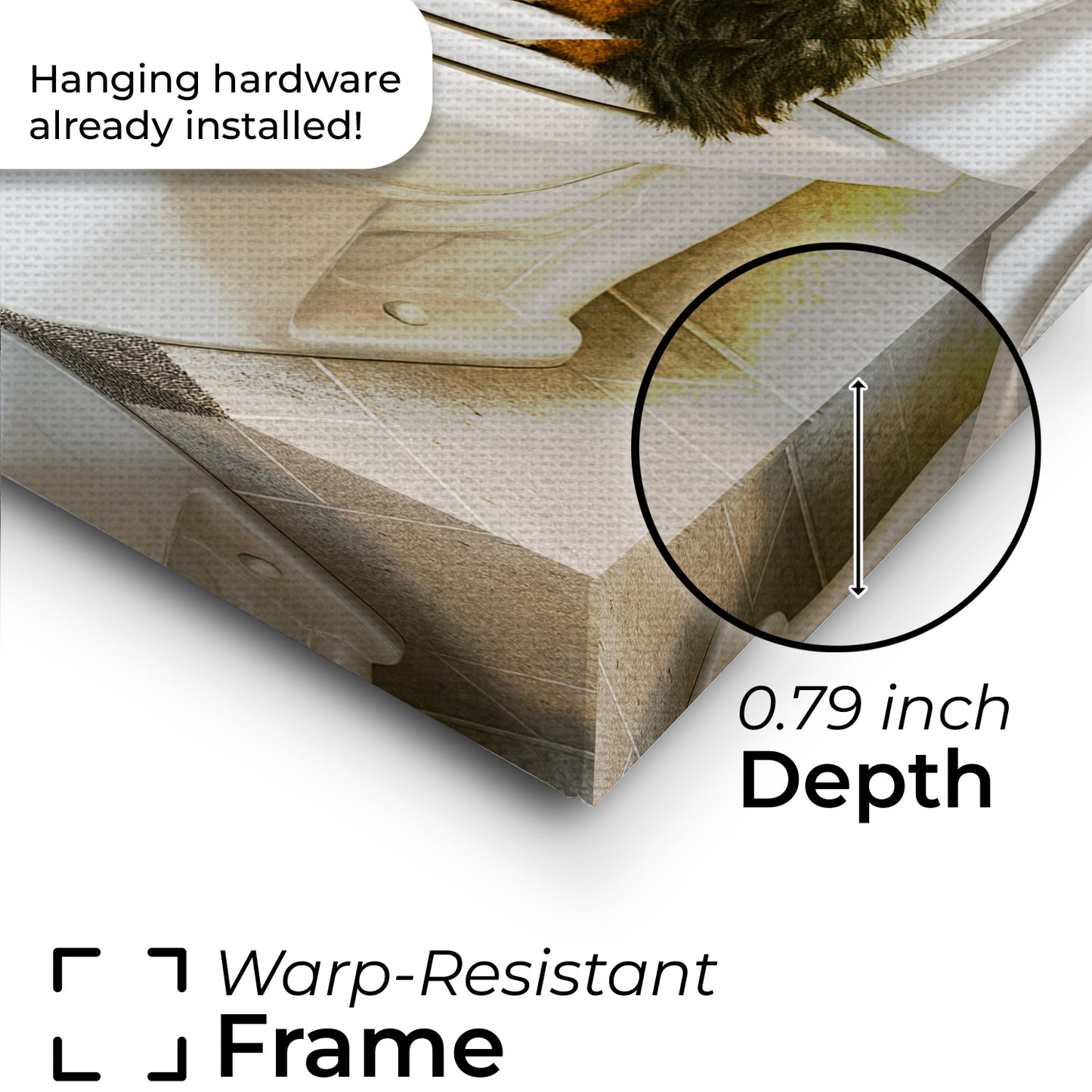 Custom Photo Dog Sefie Bathroom Canvas Gift For Dog Lover