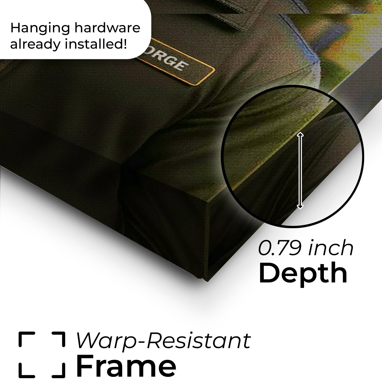 Custom Photo Bouncer Night Club Security Cat Canvas Gift For Cat Lovers