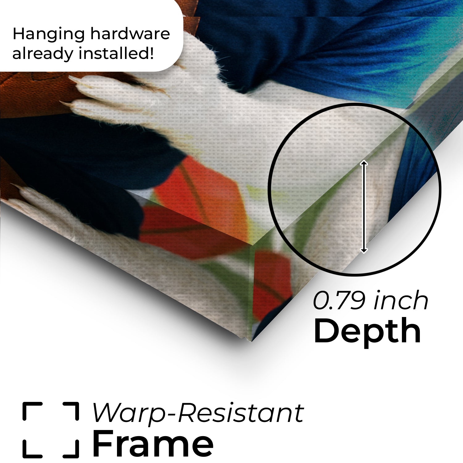 Custom Photo Footaball Canvas Canvas Gift For Canvas Lovers