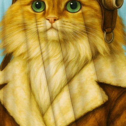 Custom Photo Portrait Pilot Blanket Gift For Cat Lovers
