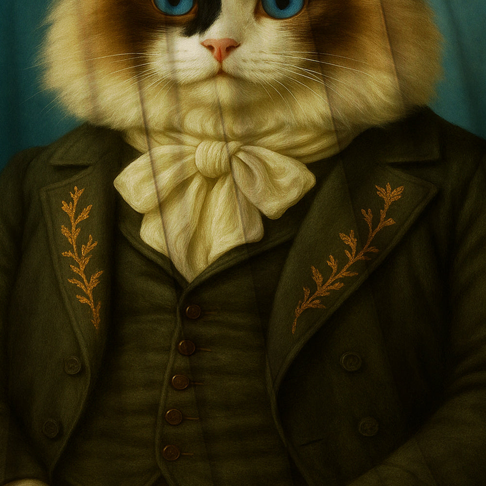 Custom Photo Detective Cat Blanket Gift For Cat Lovers