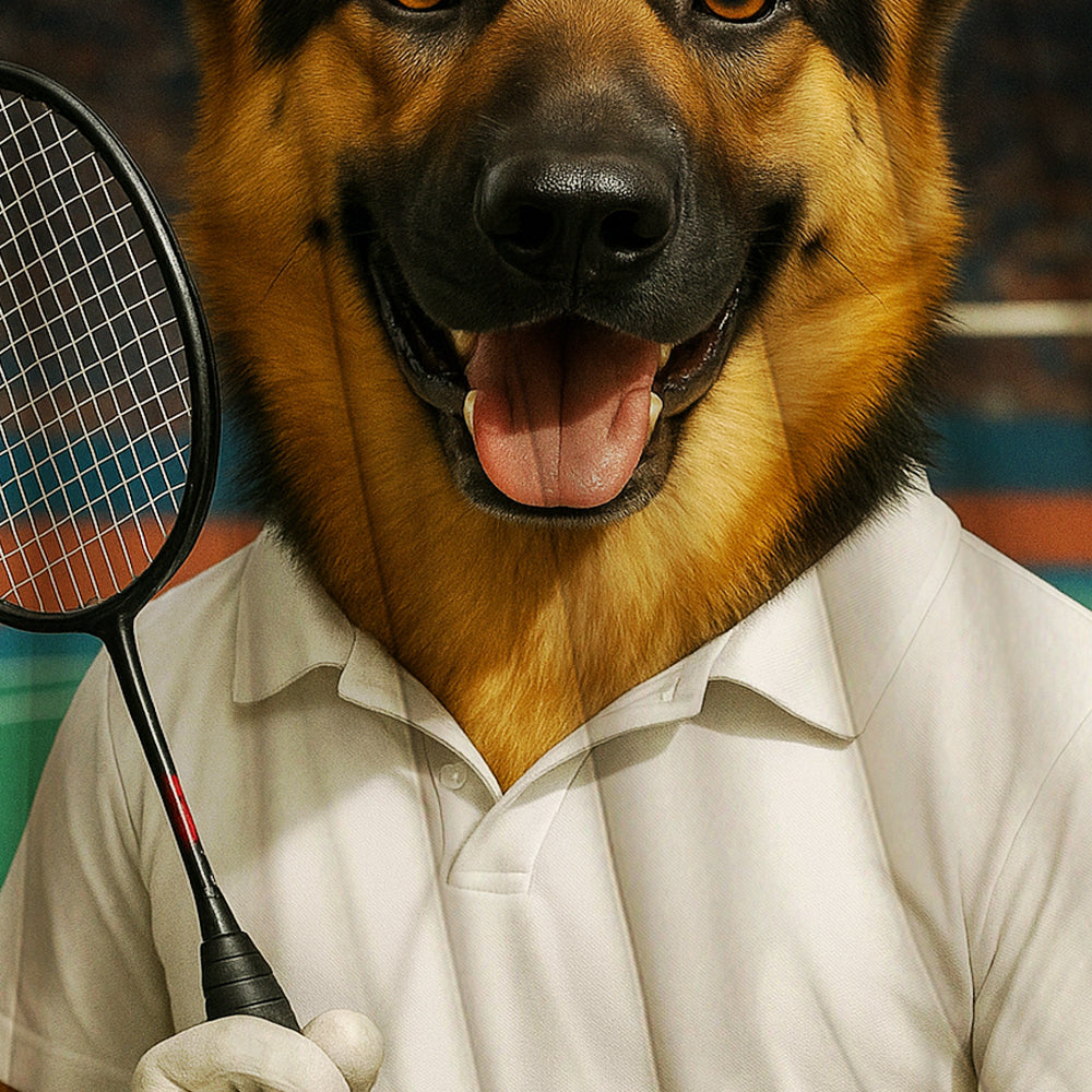 Custom Photo Badminton Dog BlanketGift For Dog Lovers
