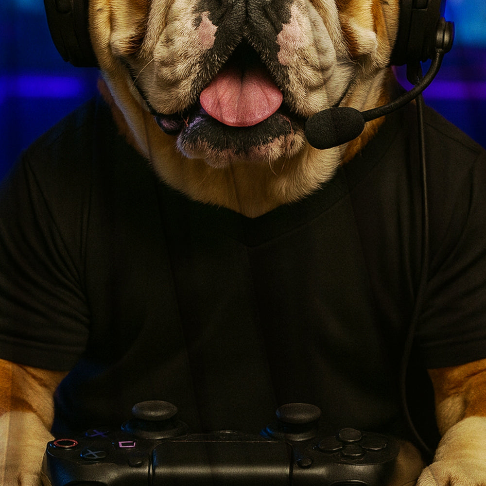 Custom Photo Gamer Dog BlanketGift For Dog Lovers