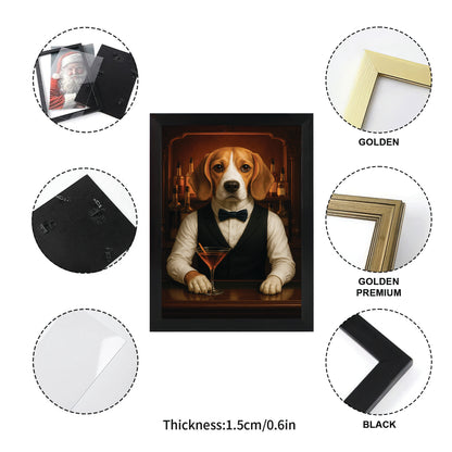 Personalized Dog Portrait Bartender