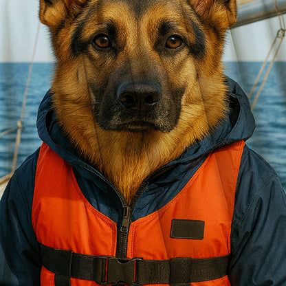 Custom Photo Sailor Dog BlanketGift For Dog Lovers