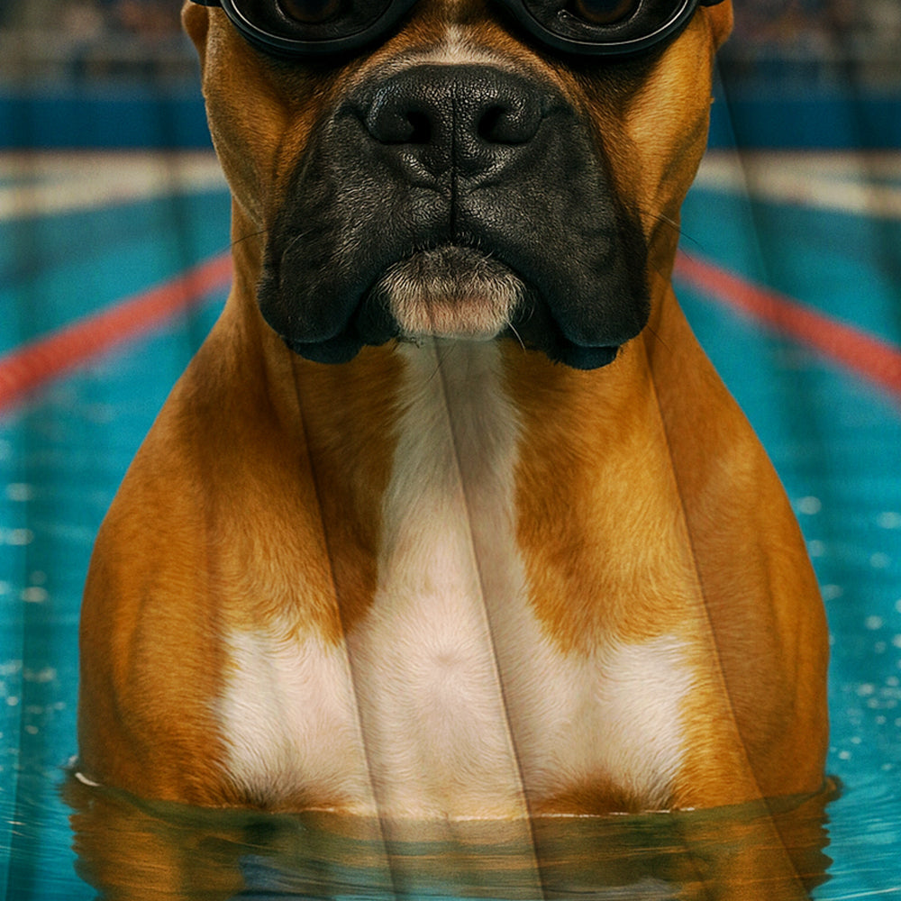 Custom Photo Swimmer  2 Dog BlanketGift For Dog Lovers