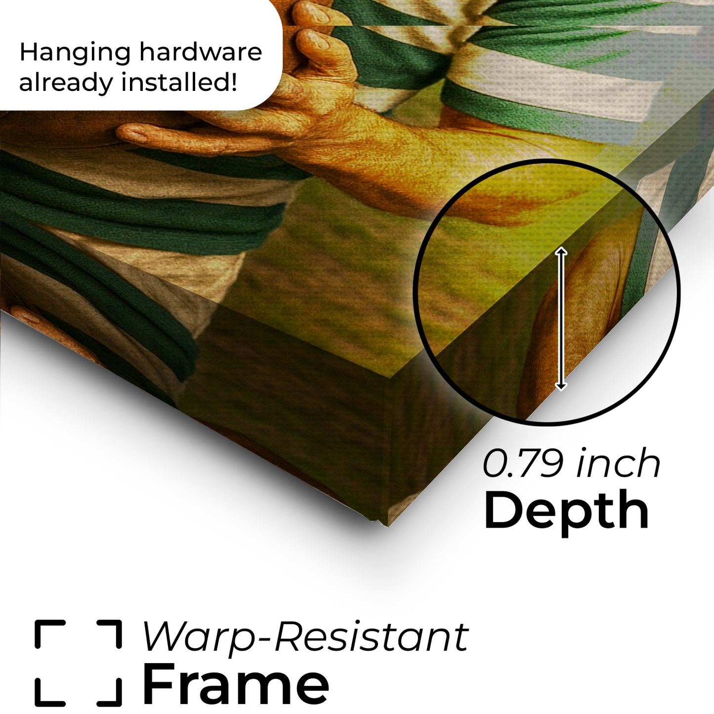 Custom Photo Rugby Player Dog Canvas Gift For Dog Lover