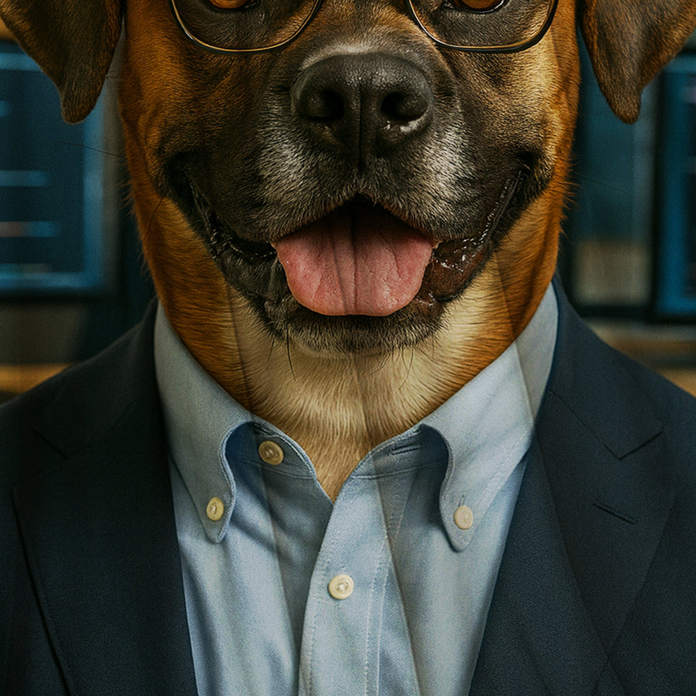 Custom Photo Software Developer Dog BlanketGift For Dog Lovers