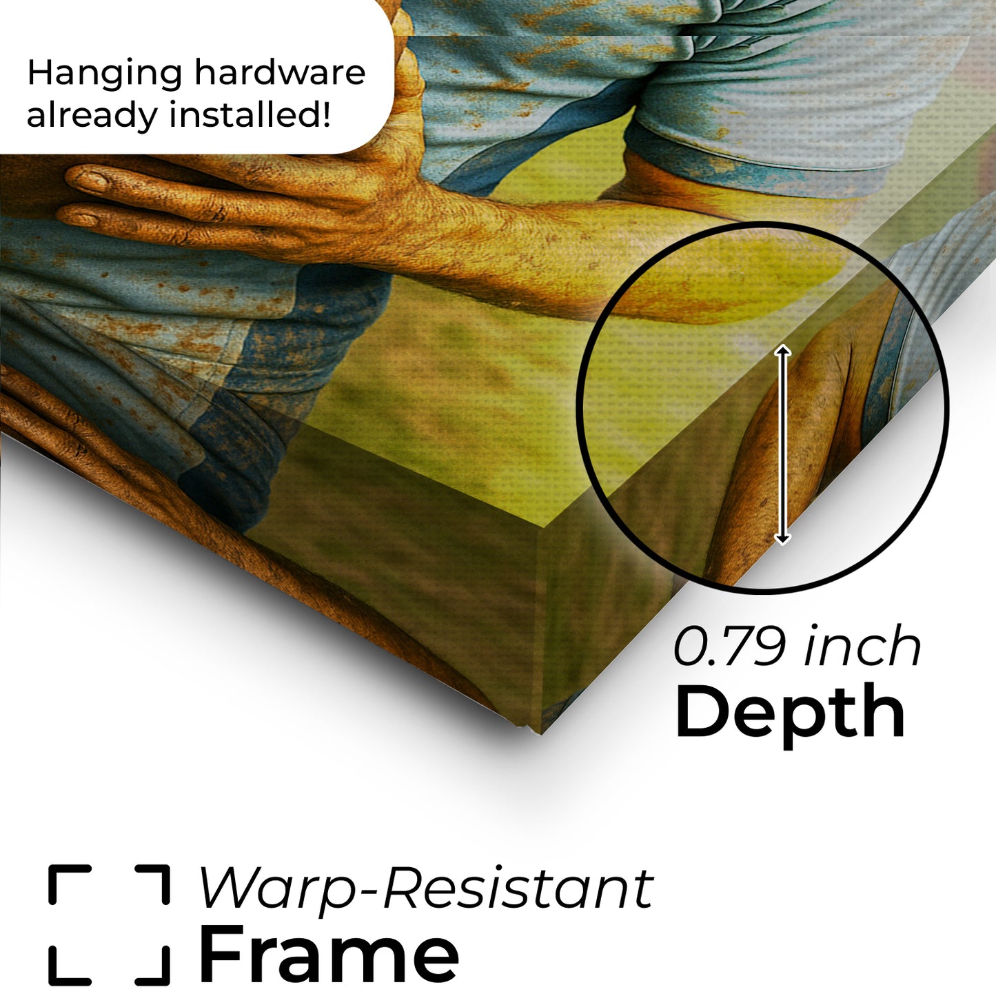 Custom Photo Rugby Dog Canvas Gift For Dog Lovers