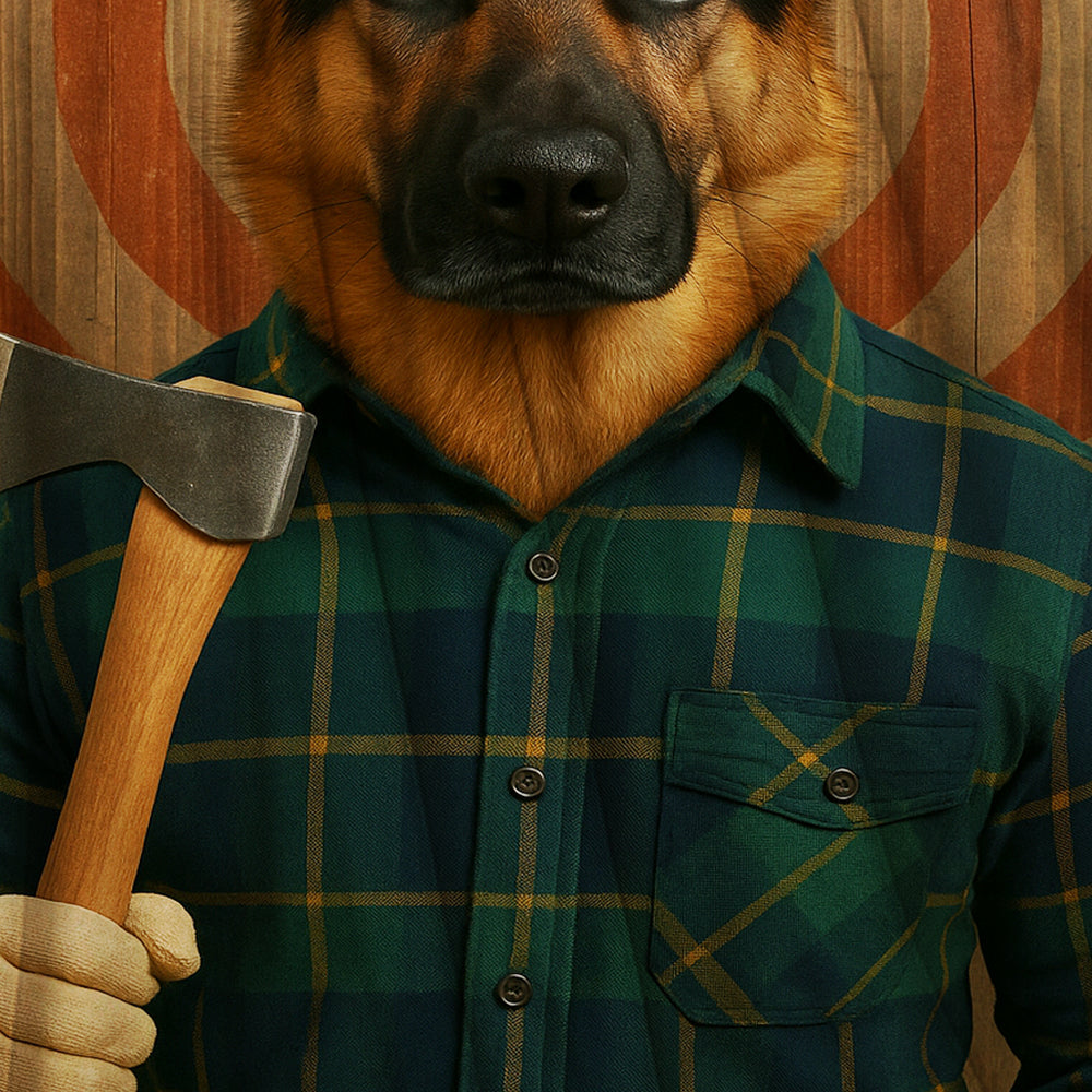 Custom Photo Axe Throw Dog BlanketGift For Dog Lovers