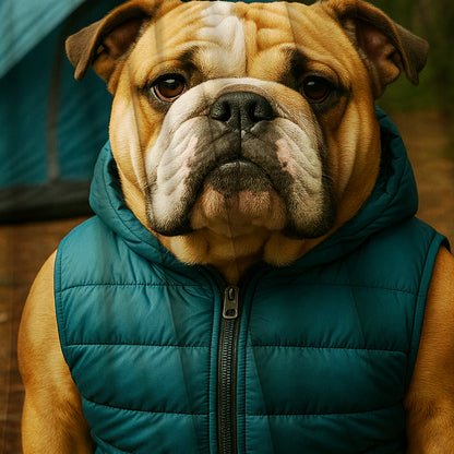 Custom Photo Dog Camping BlanketGift For Dog Lovers