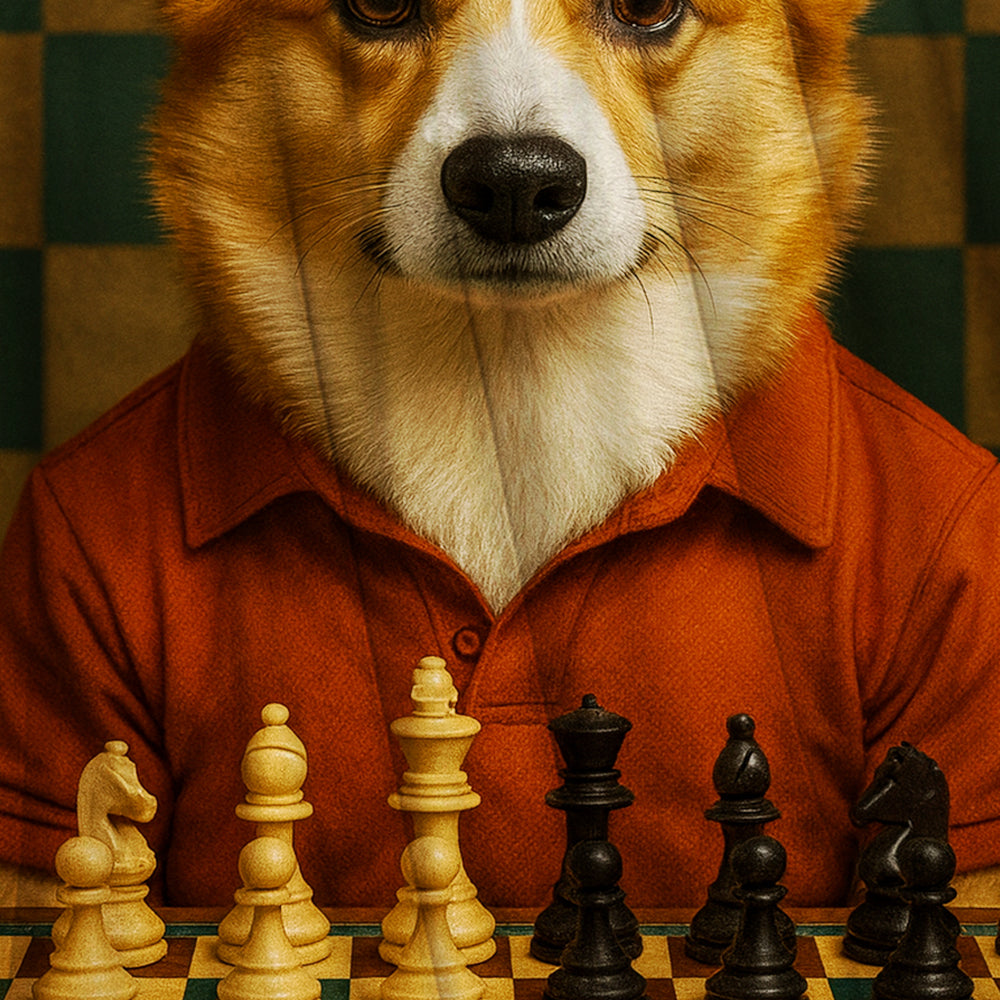 Custom Photo Chess Dog BlanketGift For Dog Lovers