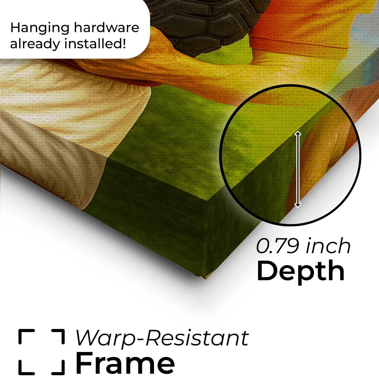 Custom Photo Rugby Player 2 Cat Canvas Gift For Cat Lovers