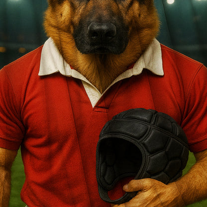 Custom Photo Rugby Player 2 Dog BlanketGift For Dog Lovers