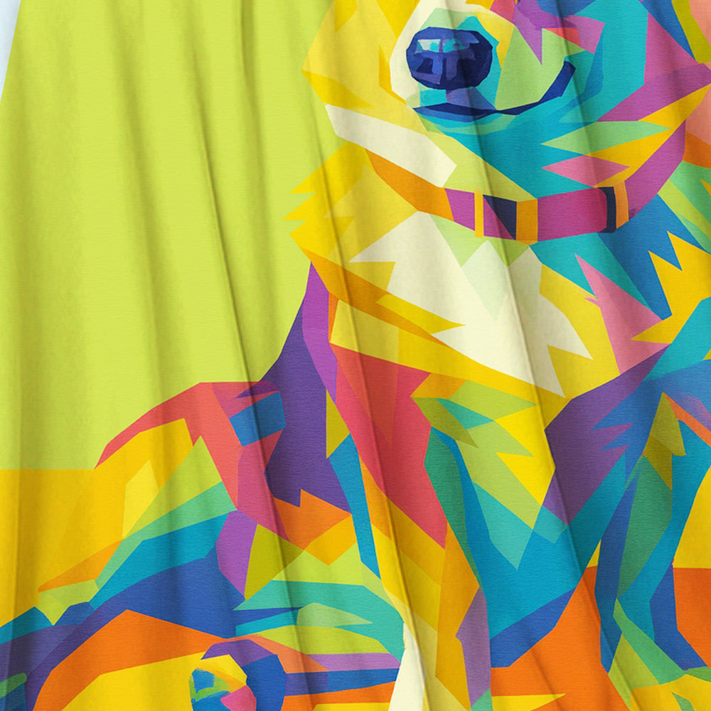 Custom Photo Pop Art BlanketGift For Dog Lovers