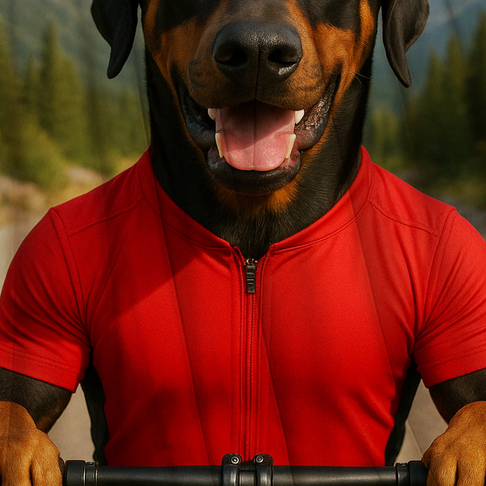 Custom Photo Cyclist Dart Bike Dog BlanketGift For Dog Lovers