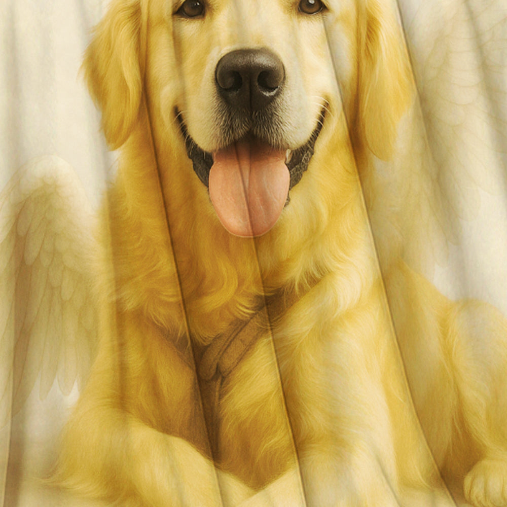 Custom Photo Dog Angel In Heaven Blanket Gift For Dog Lover