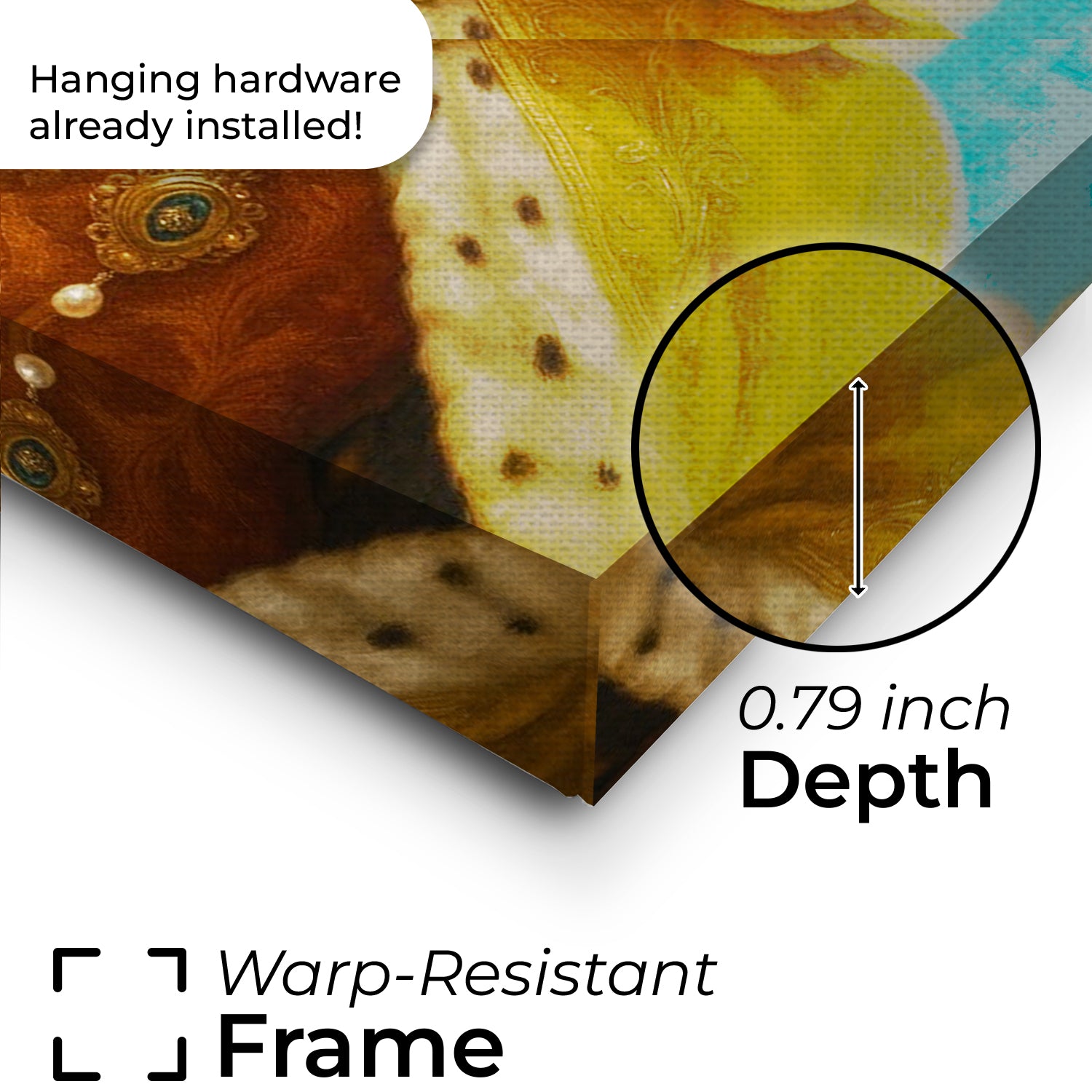 Custom Photo King Royal Cat Canvas Gift For Cat Lovers