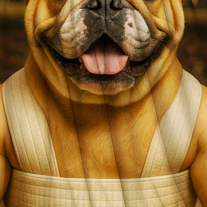Custom Photo Sumo Dog BlanketGift For Dog Lovers