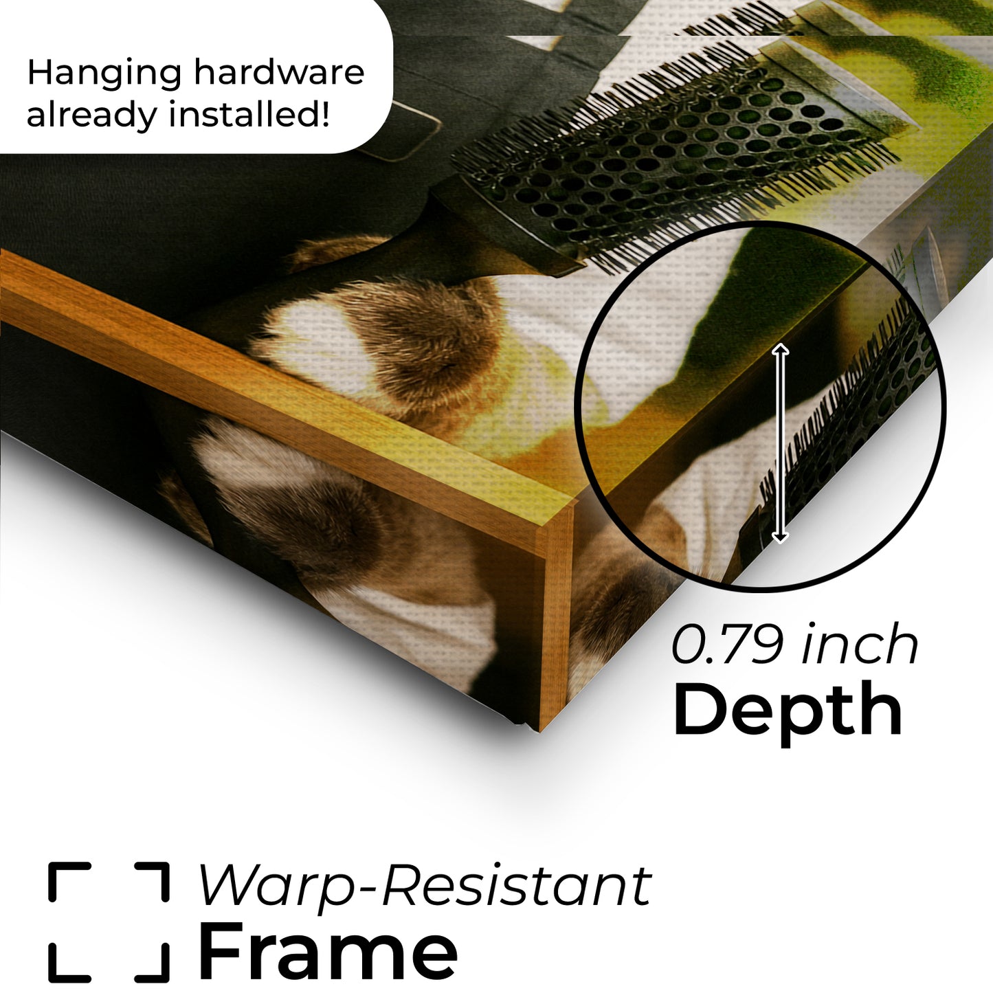 Custom Photo Hair Stylist Canvas Canvas Gift For Canvas Lovers